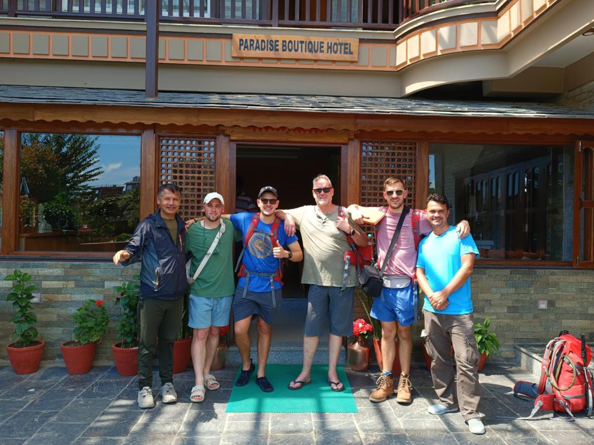 Paradise Boutique Hotel Pokhara Kültér fotó