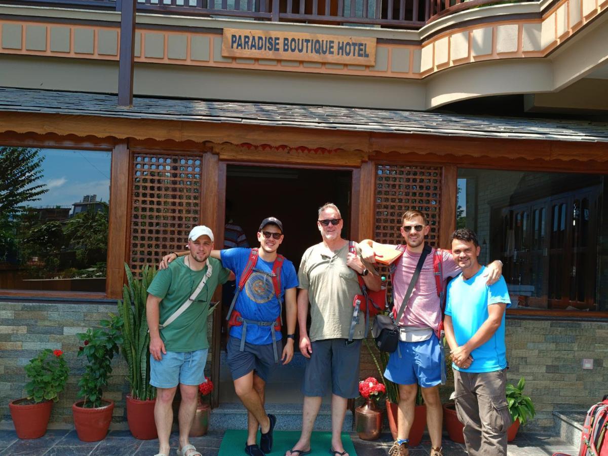Paradise Boutique Hotel Pokhara Kültér fotó