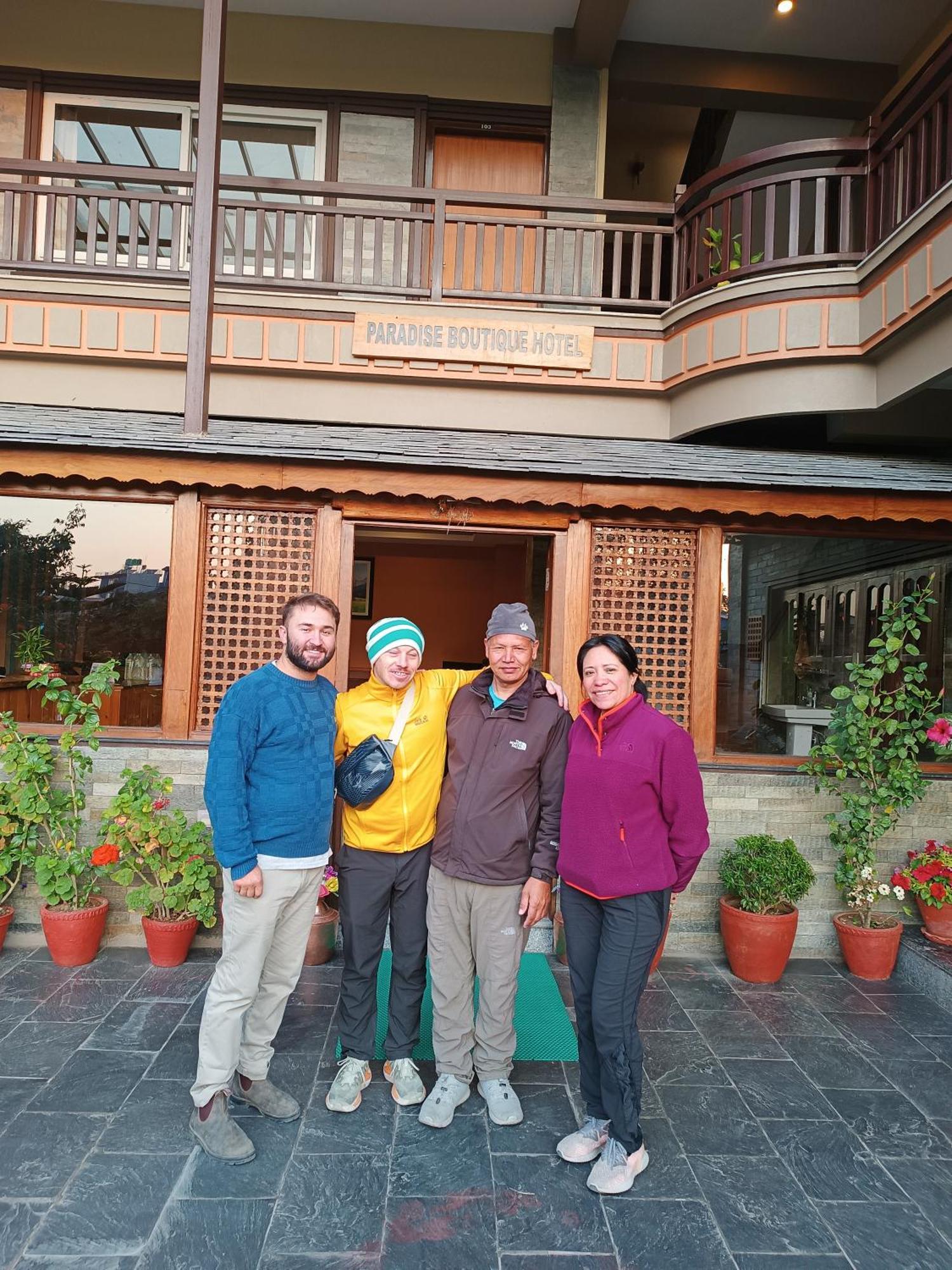 Paradise Boutique Hotel Pokhara Kültér fotó